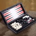 HiFulerr Portable Chess Game - Compact, Travel-Friendly Chess Set for On-the-Go Play and Family Fun